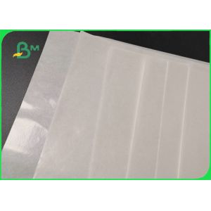 40gsm+10g PE Coated White Kraft Paper For Candle Package Greaseproof 220mm