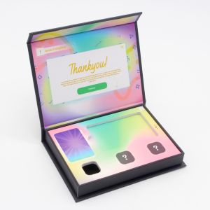 Custom Printing Playing Game Business Trading Credit Cards Box Packaging