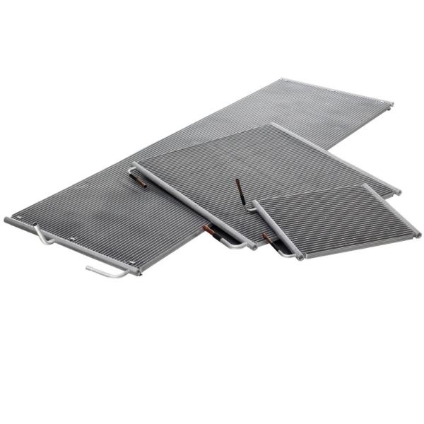 Quality Freezer Flat Microchannel Heat Exchanger 36mm Wall Thickness wholesale