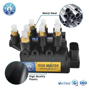 4M0616013A 4M0816702 4M0816101F Air Suspension Compressor Valve Block For Audi