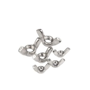 6mm DIN314 315 Standard Butterfly Nuts for Food Beverage in Metric Measurement