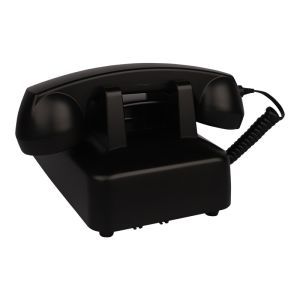 Black Corded Landline Phone Vintage Wall Phone With Recording Function