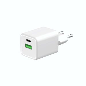 White GaN USB Charger GaN Wall Charger USB Type C Fast Charger PD 45W