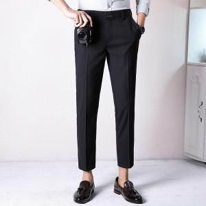 China Men's Straight Pattern Khaki Side Pocket Short Shirt Formal Trousers Chino Mid Waist on sale