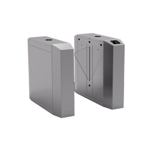 Pedestrian Optical Flap Barrier Gate Turn Style Gate With Anti - Breakthrough