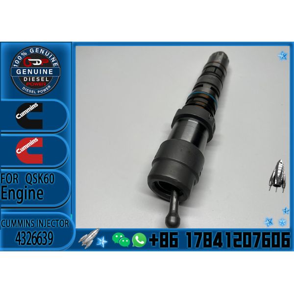 Quality Injector 4326639 4326640 Common Rail Diesel Fuel Injector Compatible with Cummins QSK23 QSK60 QSK78 Engine wholesale