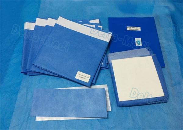 Quality Customized Procedure Packs Good Drape ability With Adhesive Drape And Mayo Cover wholesale