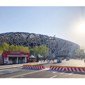 Remote Control Wedge Barrier System Hydraulic Impact Tested IWA