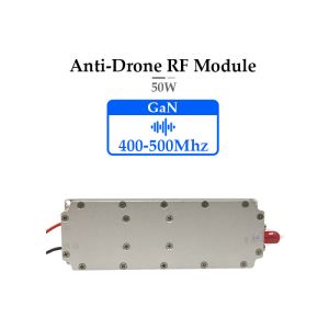 50W GaN RF Power Amplifier Module 400–500MHz | High-Power Anti-Drone Signal Jammer | Long-Range FPV & UAV Defense, Compact Design, Efficient Heat Dissipation for Drone Countermeasure Systems