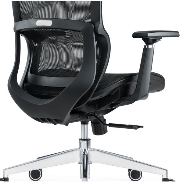 Lumbar Support Full Mesh Luxury Mesh With Headrest Adjustable Fabric Comfort Office Ergonomic Chair