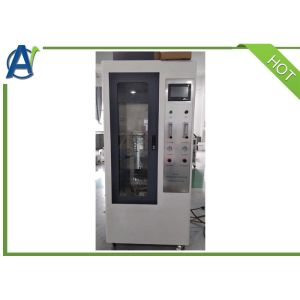 Automatic Vertical Flame Propagation Cable Testing Machine With Fume Hood