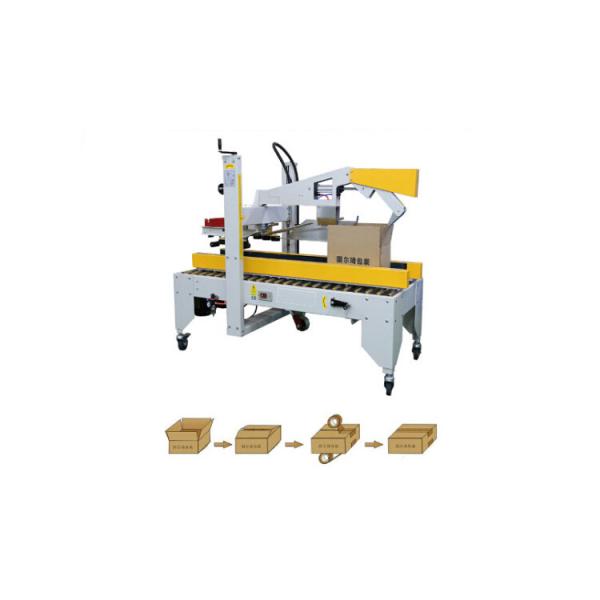 Paper Box Carton Making Machine With Corrugated Paperboard 5 Colors Flexo
