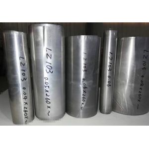 Cheap LZ103 Magnesium Alloy Plate , Magnesium Based Alloy 0.5 Mm 0.6 Mm 0.8 Mm for sale