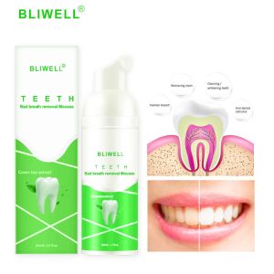 Deeply Cleaning Gums Teeth Whitening Toothpastes 60ml Liquid Foaming Toothpaste