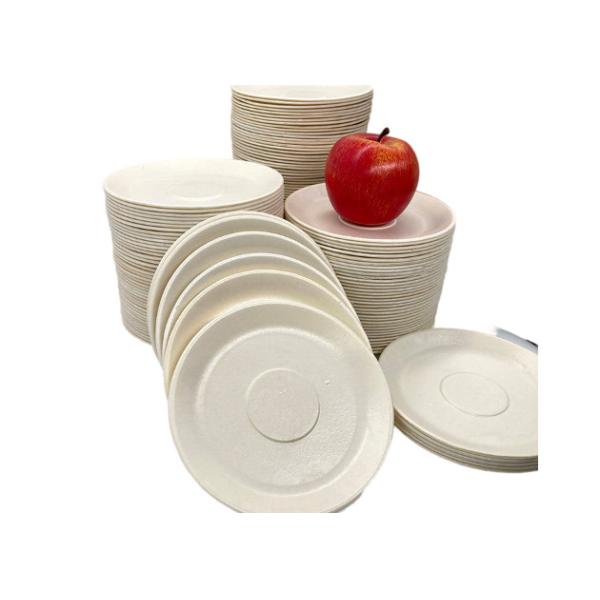 Quality Biodegradable Round 8 Inch  18g Corn Starch Plates wholesale