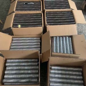 50.8mm Electroplated Metal Spiral Binding Coil For Notebook