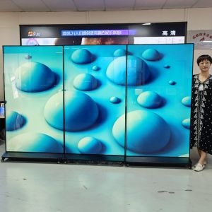75 85 98 100 Inch LCD Video Wall Display 4k Floor Standing LCD Advertising