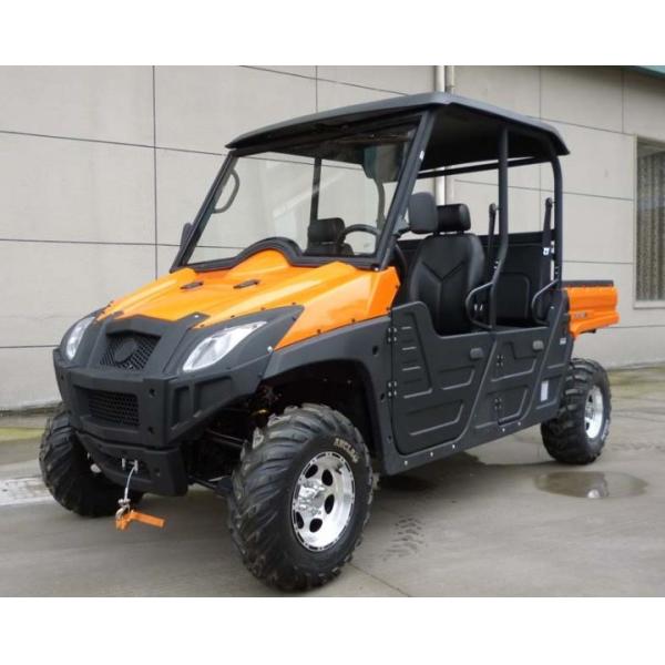 Quality 600cc Four Wheel Utility Vehicle , Single Cylinder 4 Stroke 5 SEATER Rocky Mountain UTV wholesale