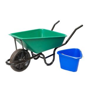 ROTO-Molded Custom Rotoplastic Wheelbarrows Solid and Fall-proof