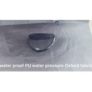 Cheap 100% Polyester water proof PU water pressure 210D oxford fabric for lining bag car cover for sale