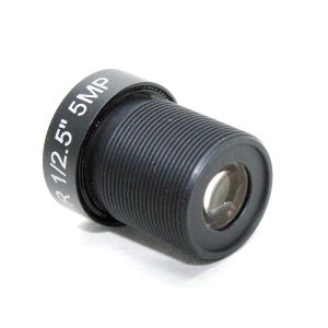 MTV 2.8mm 5MP HD M12 CCTV Lens , IR HD Security Camera Lens Fixed Iris 5.0