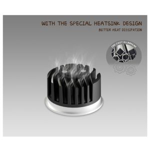 30mm Height MR16 Module 3000K Ultra Thin Commercial Lighting Downlight