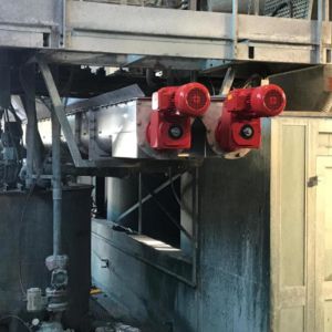 1~100m Length Automated Carbon Steel Shaftless Screw Conveyor For Cement Grain