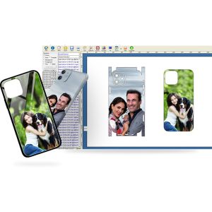 OEM 3D Mobile Skin Cutter Machine Hydrogel For Advertising