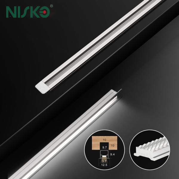 Quality Mini Indoor LED Cabinets Light Strip Built-In Aluminum Profile Linear Closet Light Bar wholesale