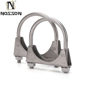 M5 M6 M8 M10 Standard Metric U-bolt Pipe Clamp for Iron Galvanized/Stainless