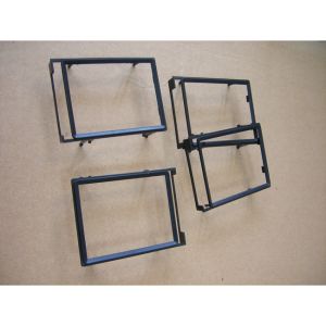 Single shot injection molding/LCD Bezel/material ABS/ Black/ texture surface