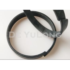 Black Color Hydraulic Cylinder Seals Piston Guide Ring Easy Installation
