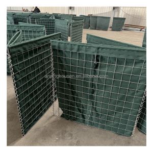 Grey Welded Mesh Barrier Bastion Heavy Duty Defensive Barriers for Processing