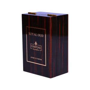 High Glossy Velvet Lined Perfume Box with MDF Material and Various Colors for