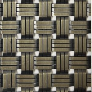 China Bronze Decorative Wire Mesh For Cabinet on sale