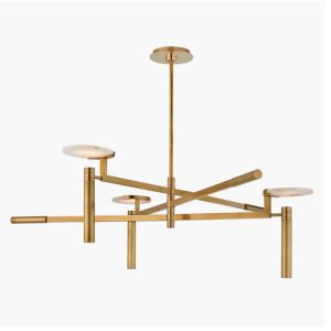 Cheap Melange Large Floating Disc Chandelier Customize Vintage LED Indoor Light Chandelier 110-240V Voltage for sale