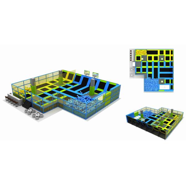 Quality 258M2 Chinese Manufacturers Guaranteed Quality Best Selling Trampoline Park Best Selling Trampoline Park wholesale