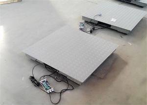 3 Ton Platform Weighing Scale Chequer Plate Design For Pit Type Installation
