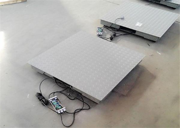 Quality 3 Ton Platform Weighing Scale Chequer Plate Design For Pit Type Installation wholesale