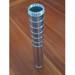 Anodizing Steel Pin CNC Machining Process Tube Round Parts