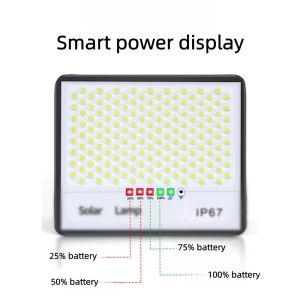 High-Effiency Solar Flood Light IP65 for Outside Lighting