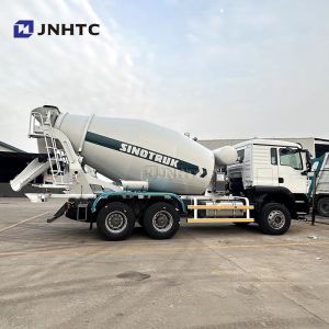HOWO TX Concrete Mixing Truck 6x4 10 Wheels Concrete Mixer Truck