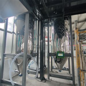 Energy Efficient 40-16000L Capacity Hopper Dryer For Hygroscopic Plastics