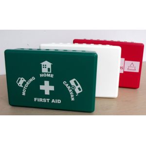 Dustproof PP Plastic First Aid Box Home Office Factory Use