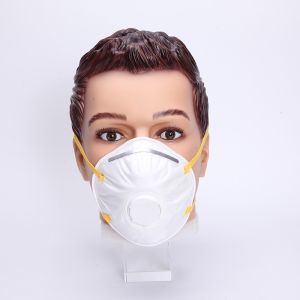 Cheap Waterproof Dust Disposable Non Woven Face Mask With Valve Folding KN95 for sale