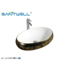 China Top Mounting Ceramic Art Basin Wash Hand Sink AB8252 595×420×155mm on sale