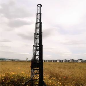 Portable Mobile 30ft Telescopic Self Supporting Antenna Towers