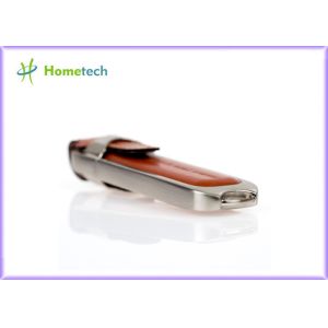 Personalized Leather USB Flash Drive with Customized Silk-screen Logo