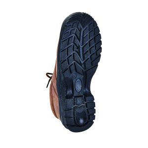 Comfortable Puncture Proof Men's Safety Shoes with Steel Toe and Round Toe Style