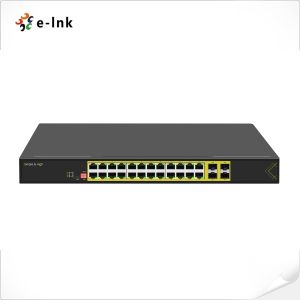 L2+ Managed Rack Mount 24-Port 10/100/1000T + 4-Port 1000X SFP Ethernet Switch